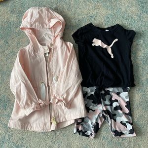 3 Piece Toddler Activewear Set